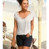 T-shirt de plage s.Oliver RED LABEL Beachwear - s.Oliver Beachwear LM - Blanc