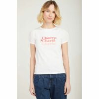 Tee shirt manches courtes cherry Naf Naf