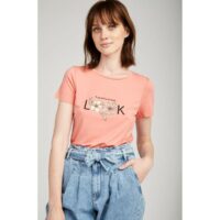 Tee shirt manches courtes coton le grand méchant look Naf Naf