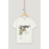 Tee shirt manches courtes imprimé springtime Naf Naf