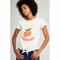 Tee shirt manches courtes peachy Naf Naf