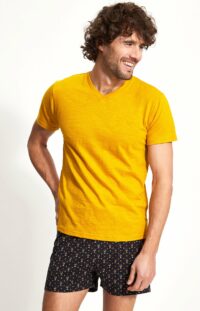 Tee shirt uni miel Arthur