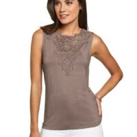 Top fluide - Lady - Gris