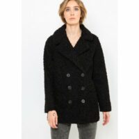 Veste  en fourrure bouclette Camaïeu