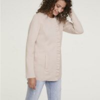 Veste en jersey - LINEA TESINI - Écru