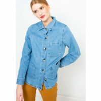 Veste  utility jean light Camaïeu