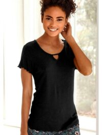 s.Oliver Bodywear : T-shirt - s.Oliver LM - Noir