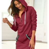 s.Oliver Bodywear : robe en sweat - s.Oliver LM - Rouge