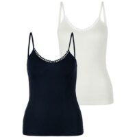 s.Oliver Bodywear : top spaghetti - s.Oliver LM - Bleu