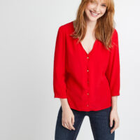 Blouse rouge femme Grain de Malice