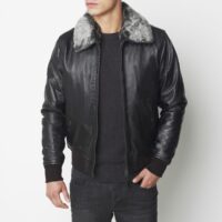 Blouson de cuir