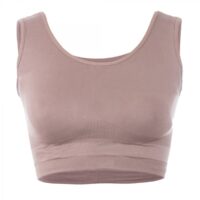 Brassière sans armatures légère rose