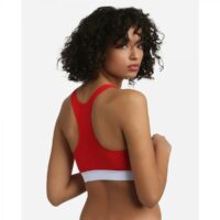 Brassière sans armatures rouge