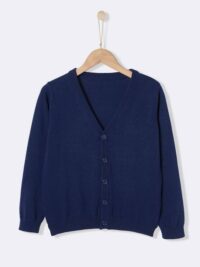 Cardigan col V Garçon bleu CYRILLUS