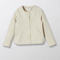 Cardigan en molleton Fille rose/doré CYRILLUS