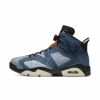 Chaussure Air Jordan 6 Retro - Bleu Nike