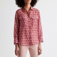 Chemise imprimée à manches longues Gerard Darel