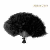 Eventail en plumes le soupirant les burlesques MAISON CLOSE