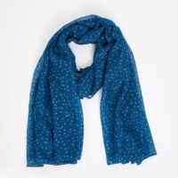 Foulard léger motif étoiles femme Grain de Malice