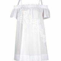 Robe kaftan POSITANO 670 Blanc Blanc Lingerie LE CHAT Lingerie LE CHAT