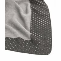 Poncho manches longues détails strass Gris Morgan Morgan