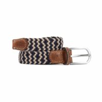 Ceinture tressée bicolore et élastique Beige Billy Belt Billy Belt