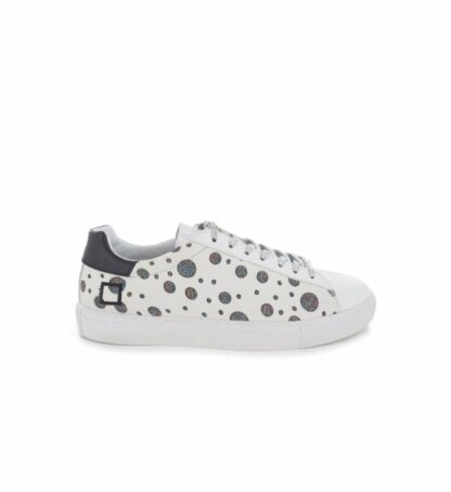 Sneakers basses Newman Perforated Glitter Blanc Date Date