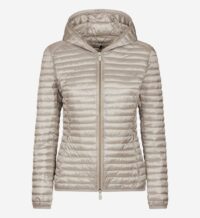 Doudoune Iris slim courte capuche Beige Save the Duck Save the Duck