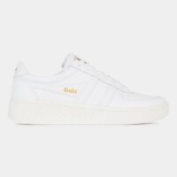 Baskets basses Grandslam cuir Blanc Gola Gola