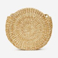 Sac rond de plage Marla rotin Marron Pepyth Pepyth