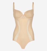 Body empiècements ajourés Beige Lou Lou