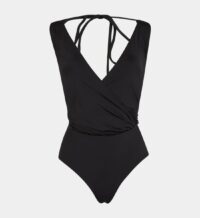 Maillot de bain 1 pièce Calypso cache-coeur Noir Albertine Albertine