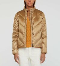 Doudoune Magnolia courte droite Marron Woolrich Woolrich
