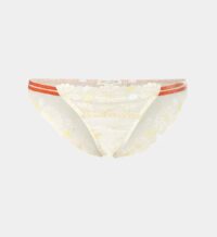 Culotte tulle fleurs brodées coton Beige Jolies Momes Jolies Momes