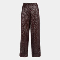 Pantalon esprit pyjama à sequins Violet In The Mood For Love In The Mood For Love