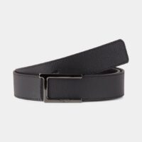 Ceinture large griffe cuir Noir Tumi Tumi