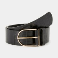 Ceinture large Adela Noir Suncoo Suncoo