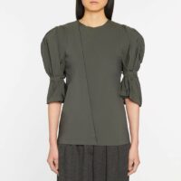 Blouse ajustée manches bouffantes Vert Andersson Bell Andersson Bell