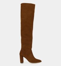 Bottes cavalières talons Rakel cuir Marron Anthology Paris Anthology Paris