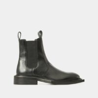 Bottines Chelsea Hacienda cuir Noir Martine Rose Martine Rose