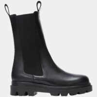 Bottes Lia cuir Noir Flattered Flattered