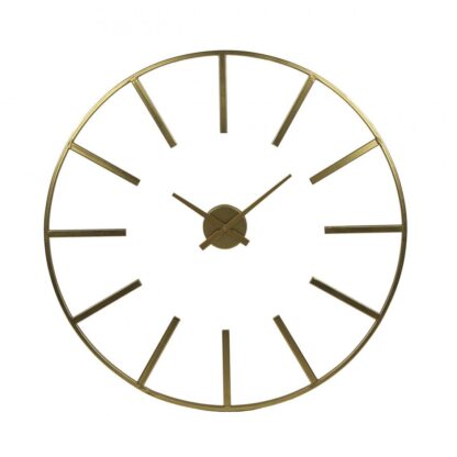 Horloge Métal Doré JACAMAR