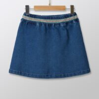 Jupe ample en denim Fille denim CYRILLUS