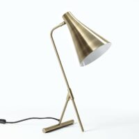 Lampe de table finition bronze vieilli