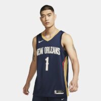 Maillot Nike NBA Swingman Zion Williamson Pelicans Icon Edition 2020 - Bleu Nike