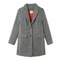 Manteau droit col tailleur unisexe KOCHÉ X LA REDOUTE