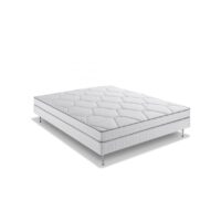 Matelas 169 Ressorts Ensachés Blanc Simmons