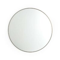 Miroir métal laiton vieilli Ø100 cm