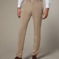 Pantalon ajusté homme beige CYRILLUS