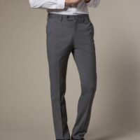 Pantalon ajusté homme tissu infroissable gris CYRILLUS